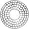 Ekena Millwork Fink Architectural Grade PVC Pierced Ceiling Medallion, Antiqued Silver, 16"OD x 5 3/4"ID x 1/2"P CMPP16FFASV - alternate 1